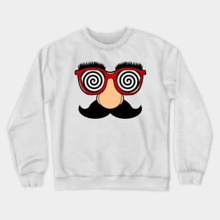 Hypnotized Eyes Disguise Crewneck Sweatshirt